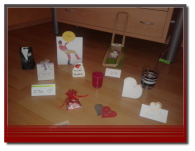 DJ Geschenke Eine kleine Sammlung von DJ Gastgebergeschenken.